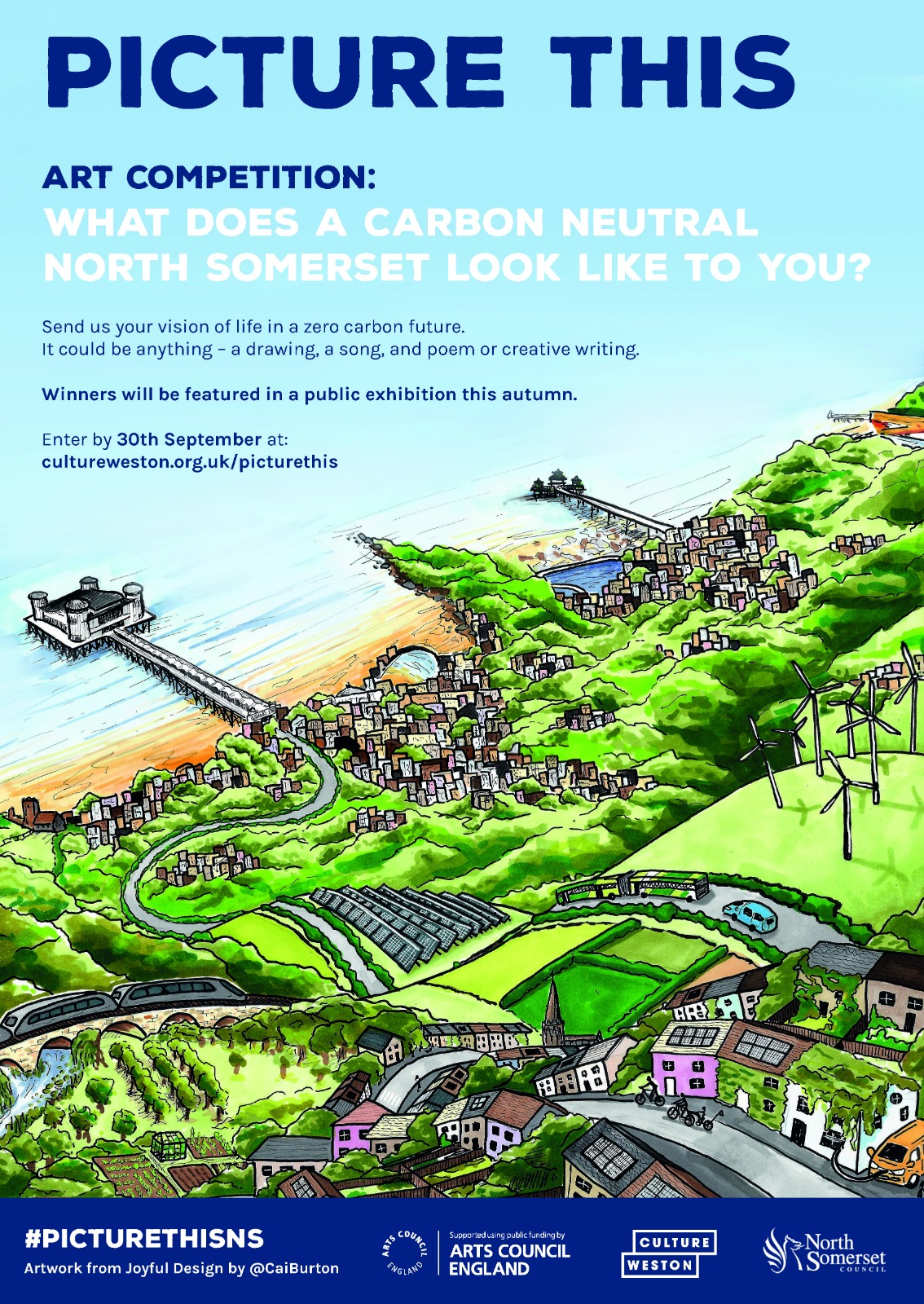 Picture This carbon neutral art competition launched North Somerset